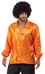 Αποκριάτικη στολή DISCO πουκάμισο (πορτοκαλί) FF727