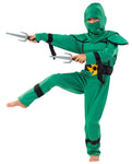 Αποκριάτικη στολή Νίντζα μαχητής (πράσινος) FF403