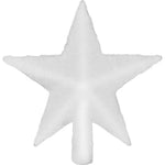 Χριστουγεννιάτικο αστέρι λευκό  20Χ20Χ3.5 εκ.(3 τεμάχια)