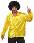 Αποκριάτικη στολή Disco πουκάμισο (κίτρινο) FF732