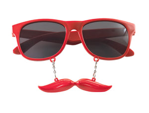 Αποκριάτικο Αξεσουάρ Γυαλιά με μουστάκι κόκκινα FF80507