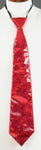 Αποκριάτικο Αξεσουάρ Γραβάτα μεταλλιζέ κόκκινη FF80619