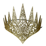Αποκριάτικο Αξεσουάρ Στέμα βασίλισσας με λάστιχο χρυσό FF80790