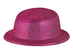 Αποκριάτικο Αξεσουάρ Καπέλο με γκλίτερ ροζ FF80807