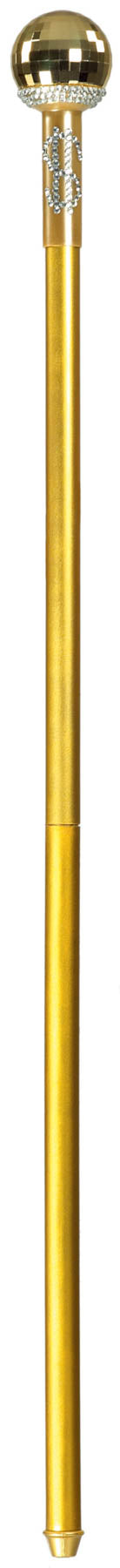 Αποκριάτικο Αξεσουάρ Μπαστούνι δολλάριο χρυσό FF80913